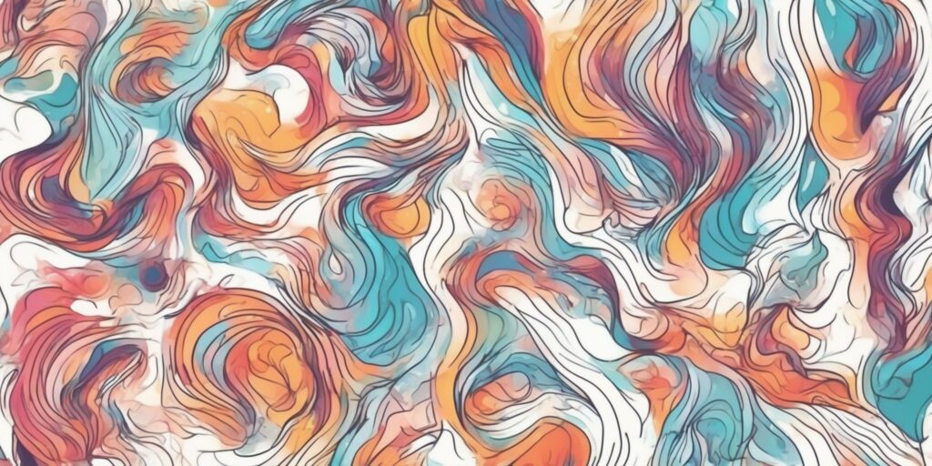User-generated in illustration style with gradients and white background