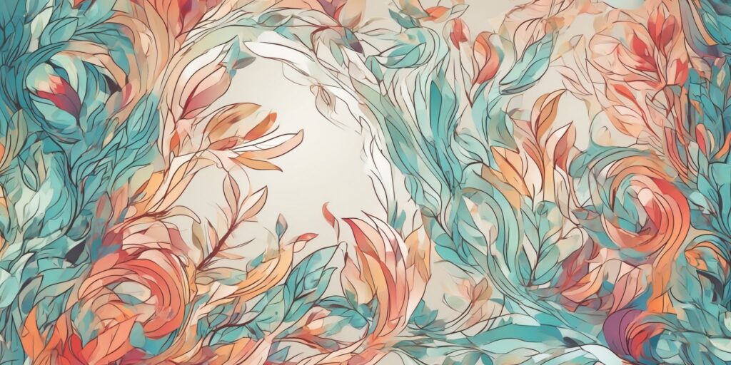 Sharpness in illustration style with gradients and white background