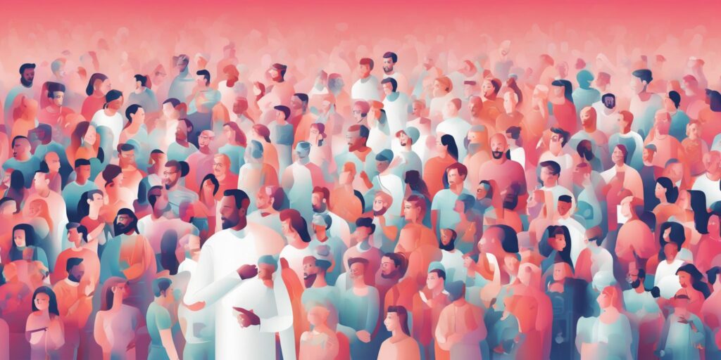 Unlocking new audiences in illustration style with gradients and white background