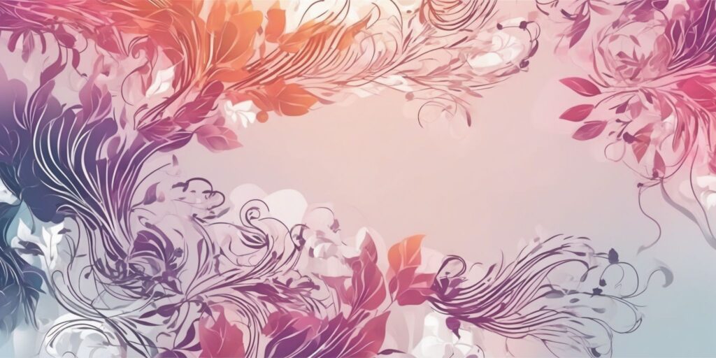 design in illustration style with gradients and white background