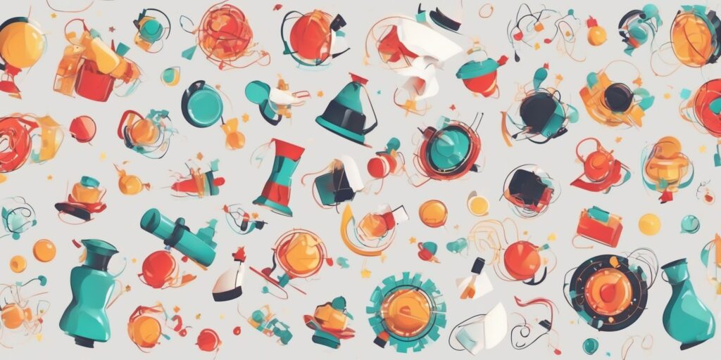 prize in illustration style with gradients and white background