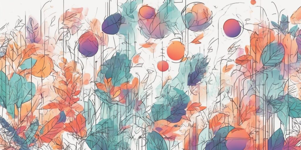 Underutilized strategies in illustration style with gradients and white background