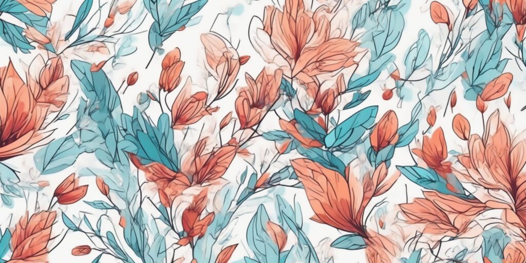 Zoom in illustration style with gradients and white background