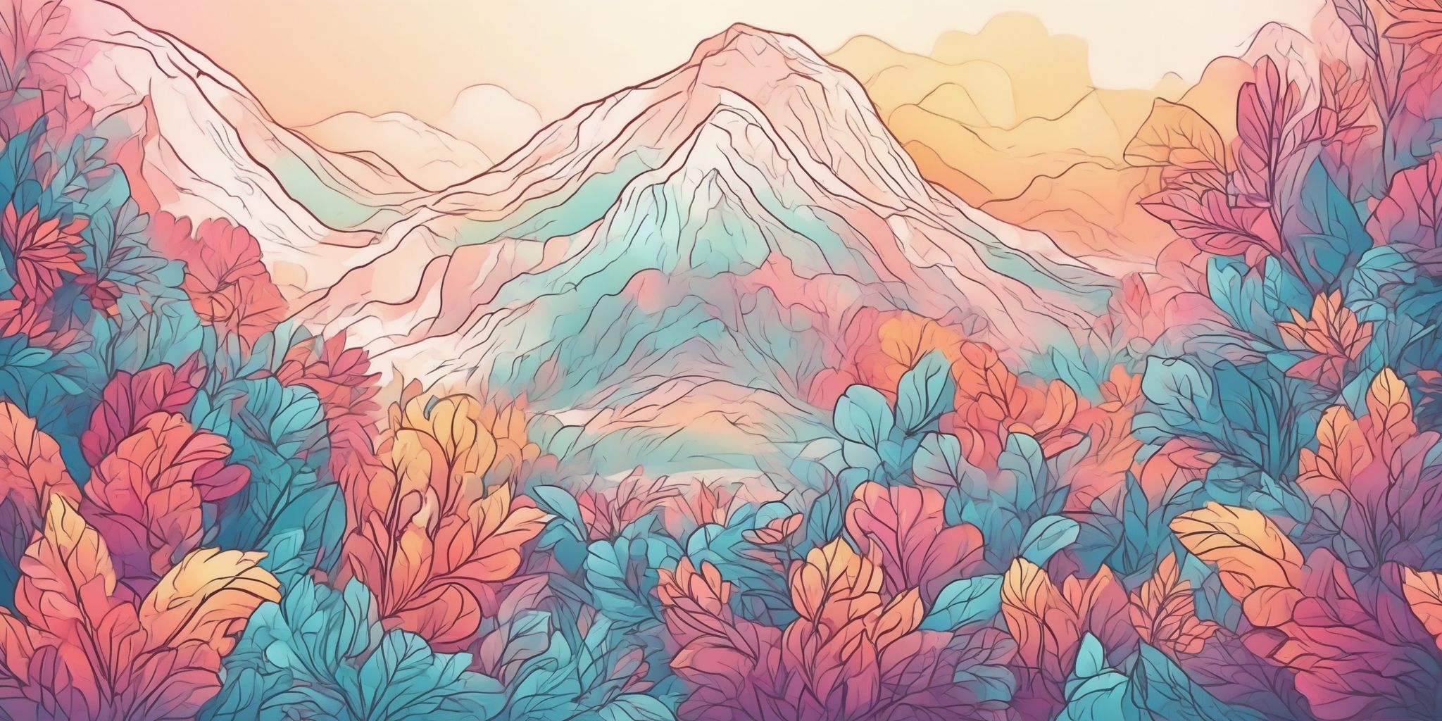 highlight in illustration style with gradients and white background