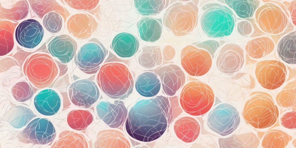 filter in illustration style with gradients and white background