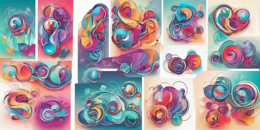 magnet in illustration style with gradients and white background