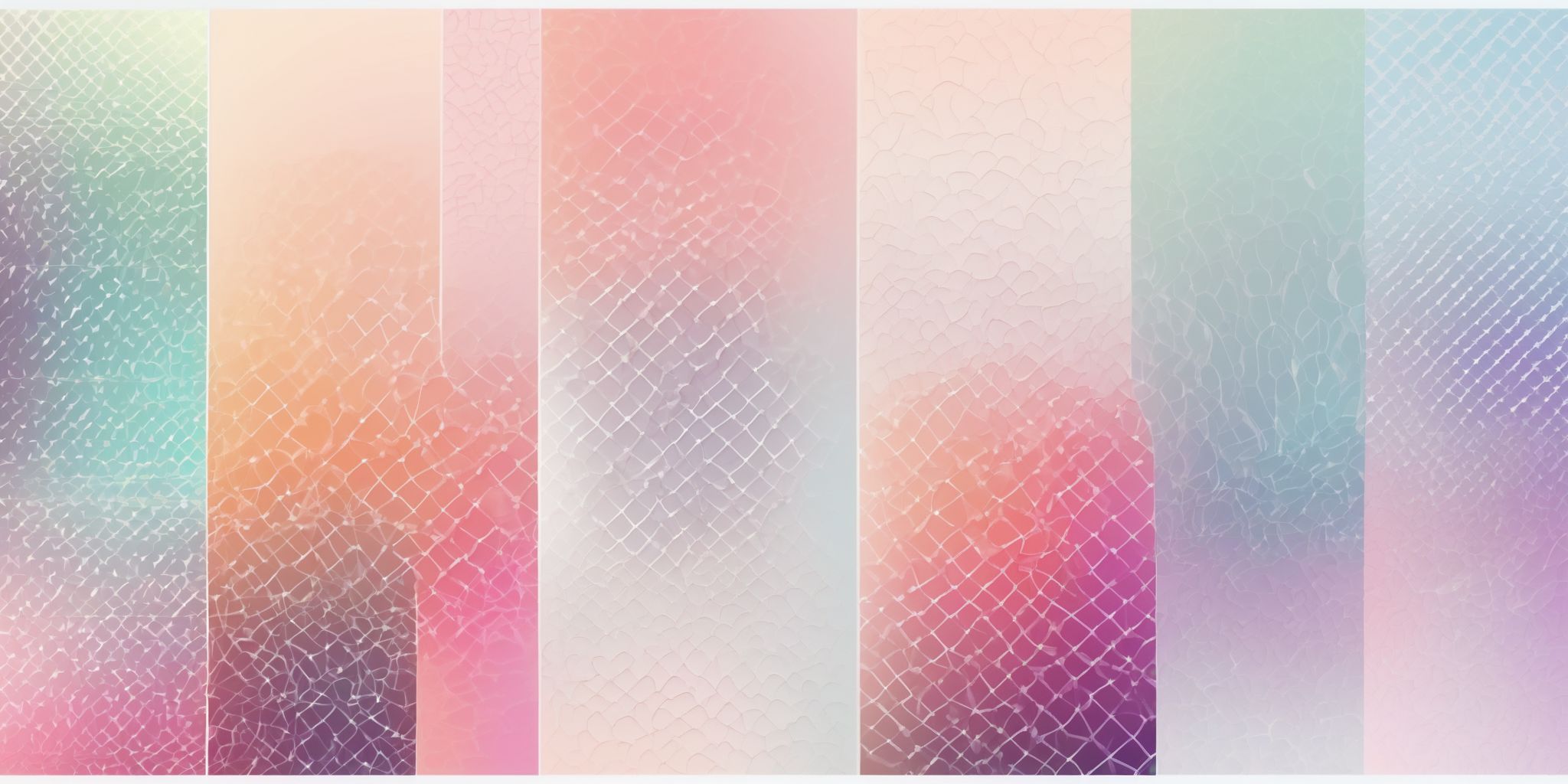 Filters in illustration style with gradients and white background