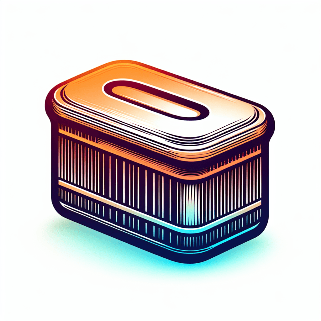 Soapbox in illustration style with gradients and white background